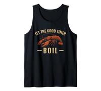 Motif Mardi Gras Let The Good Times Boil Crawfish Boil Débardeur