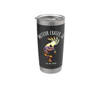 Motif Meteor Crater Arizona USA Gobelet isotherme en acier inoxydable double paroi