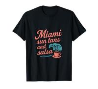 Motif Miami Sun Tans & Salsa Tropical Wave T-Shirt