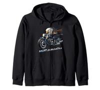 Motif Midnight Eagle Rider Freedom Power Sweat à Capuche
