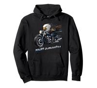 Motif Midnight Eagle Rider Freedom Power Sweat à Capuche