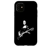 Motif Mona Lisa Jouant de la Guitare Coque pour iPhone 11