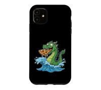 Motif Monstre Marin Nessie Pizza Lover Coque pour iPhone 11
