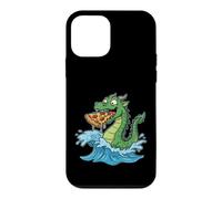 Motif Monstre Marin Nessie Pizza Lover Coque pour iPhone 12 Mini