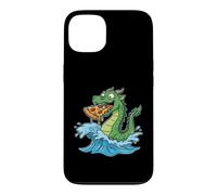 Motif Monstre Marin Nessie Pizza Lover Coque pour iPhone 13