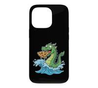 Motif Monstre Marin Nessie Pizza Lover Coque pour iPhone 13 Pro