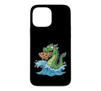 Motif Monstre Marin Nessie Pizza Lover Coque pour iPhone 13 Pro Max