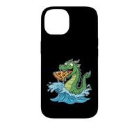 Motif Monstre Marin Nessie Pizza Lover Coque pour iPhone 14