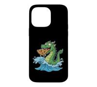 Motif Monstre Marin Nessie Pizza Lover Coque pour iPhone 14 Pro Max