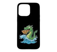Motif Monstre Marin Nessie Pizza Lover Coque pour iPhone 15 Pro Max
