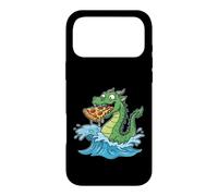 Motif Monstre Marin Nessie Pizza Lover Coque pour iPhone 17 Pro Max