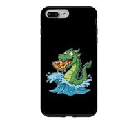Motif Monstre Marin Nessie Pizza Lover Coque pour iPhone 7 Plus/8 Plus