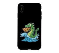 Motif Monstre Marin Nessie Pizza Lover Coque pour iPhone XS Max
