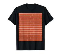 Motif Mur de Briques Rouges T-Shirt