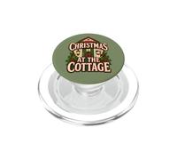 Motif Noël au Chalet de Vacances PopSockets PopGrip pour MagSafe