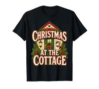 Motif Noël au Chalet de Vacances T-Shirt