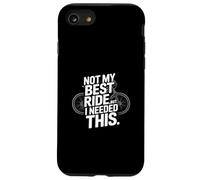 Motif Not My Best Ride But Damn I Survived, Vélo De Montagne Coque pour iPhone SE (2020) / 7/8