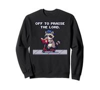 Motif « Off to Praise The Lord Pixel » Sweatshirt
