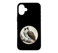 Motif Oiseau Osprey rétro coloré Coque pour iPhone 16 Plus