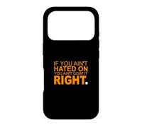 Motif Orange « You Can Hate Me Now » Coque pour iPhone 17 Pro