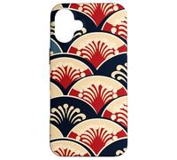 Motif Origami Japonais Chiyogami Style Seigaiha Coque pour iPhone 16 Plus