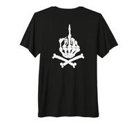 Motif os du Majeur T-Shirt Haut de Gamme
