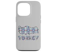 Motif ottomane de la Turquie ; Graphique de Style Art de Carreaux turcs Coque pour iPhone 13 Pro