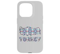 Motif ottomane de la Turquie ; Graphique de Style Art de Carreaux turcs Coque pour iPhone 15 Pro