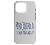 Motif ottomane de la Turquie ; Graphique de Style Art de Carreaux turcs Coque pour iPhone 16 Pro