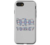Motif ottomane de la Turquie ; Graphique de Style Art de Carreaux turcs Coque pour iPhone SE (2020) / 7/8