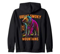 Motif Ours USA Great Smoky Mountains Sweat à Capuche