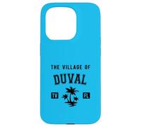 Motif Palmiers Classiques du Village de Duval Coque pour iPhone 15 Pro