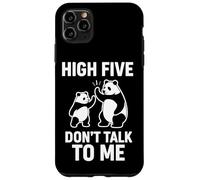 Motif Panda High Five Don't Talk to Me Coque pour iPhone 11 Pro Max