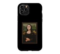 Motif Parodie Humoristique de Mona et Lisa Coque pour iPhone 11 Pro