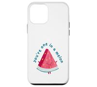 Motif pastèque Mignon « You're One in a Melon » Coque pour iPhone 12 Mini