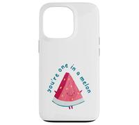 Motif pastèque Mignon « You're One in a Melon » Coque pour iPhone 13 Pro