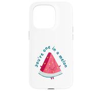 Motif pastèque Mignon « You're One in a Melon » Coque pour iPhone 15 Pro