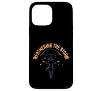 Motif Paysage Urbain « Weathering The Storm » Coque pour iPhone 13 Pro Max