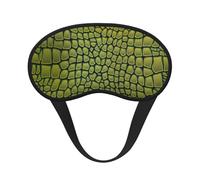 Motif peau de crocodile,Masques de sommeil occultants, cache-yeux couvrants, masques de sommeil anti-lumière