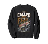 Motif pêche chrétienne « He Called Me to Fish » Sweatshirt