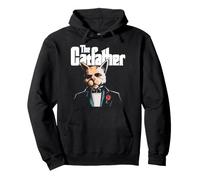 Motif Père Chat Sweat à Capuche
