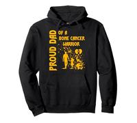 Motif Père Fier d'un Guerrier du Cancer des os Sweat à Capuche