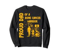 Motif Père Fier d'un Guerrier du Cancer des os Sweatshirt