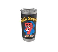Motif personnage de dessin animé Six Seven pour s'amuser dans les mauvais jours Gobelet isotherme en acier inoxydable double paroi