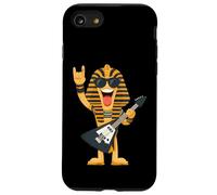 Motif Pharaon de Musique Rock et Guitariste Coque pour iPhone SE (2020) / 7/8