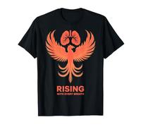 Motif phénix « Rising with Every Breath » T-Shirt
