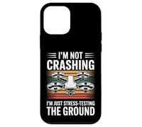 Motif Pilote de Drone FPV I'm Not Crashing Coque pour iPhone 12 Mini