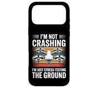 Motif Pilote de Drone FPV I'm Not Crashing Coque pour iPhone 17 Pro Max