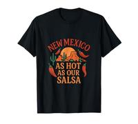 Motif piments Hot Salsa State Pride du Nouveau-Mexique T-Shirt