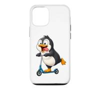 Motif Pingouin sur Scooter Coque pour iPhone 12/12 Pro